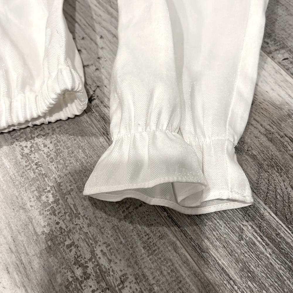 Zara Fluid Ruffled Blouse - Picture 8 of 9